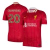 Camiseta de fútbol Liverpool Champions 20 Primera Equipación 2024-25 - Hombre